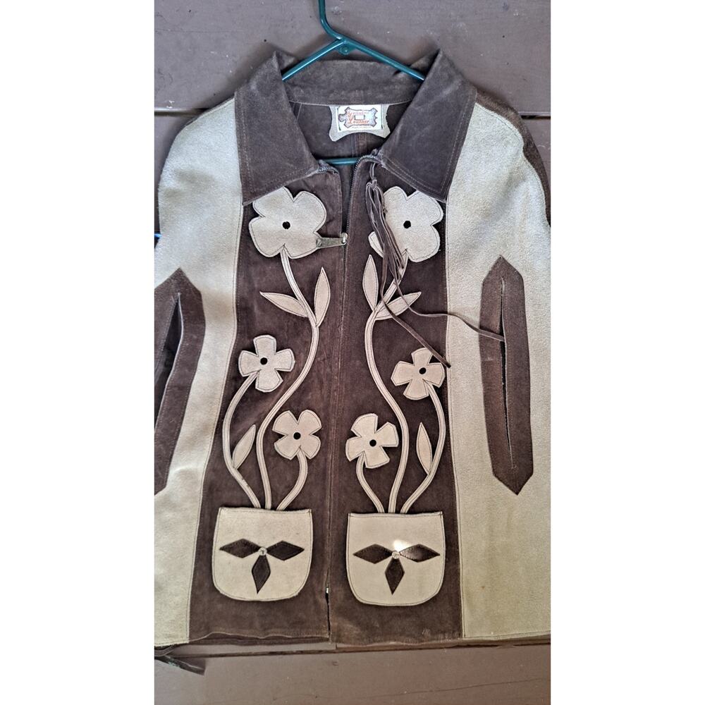 Original 70s suede cape